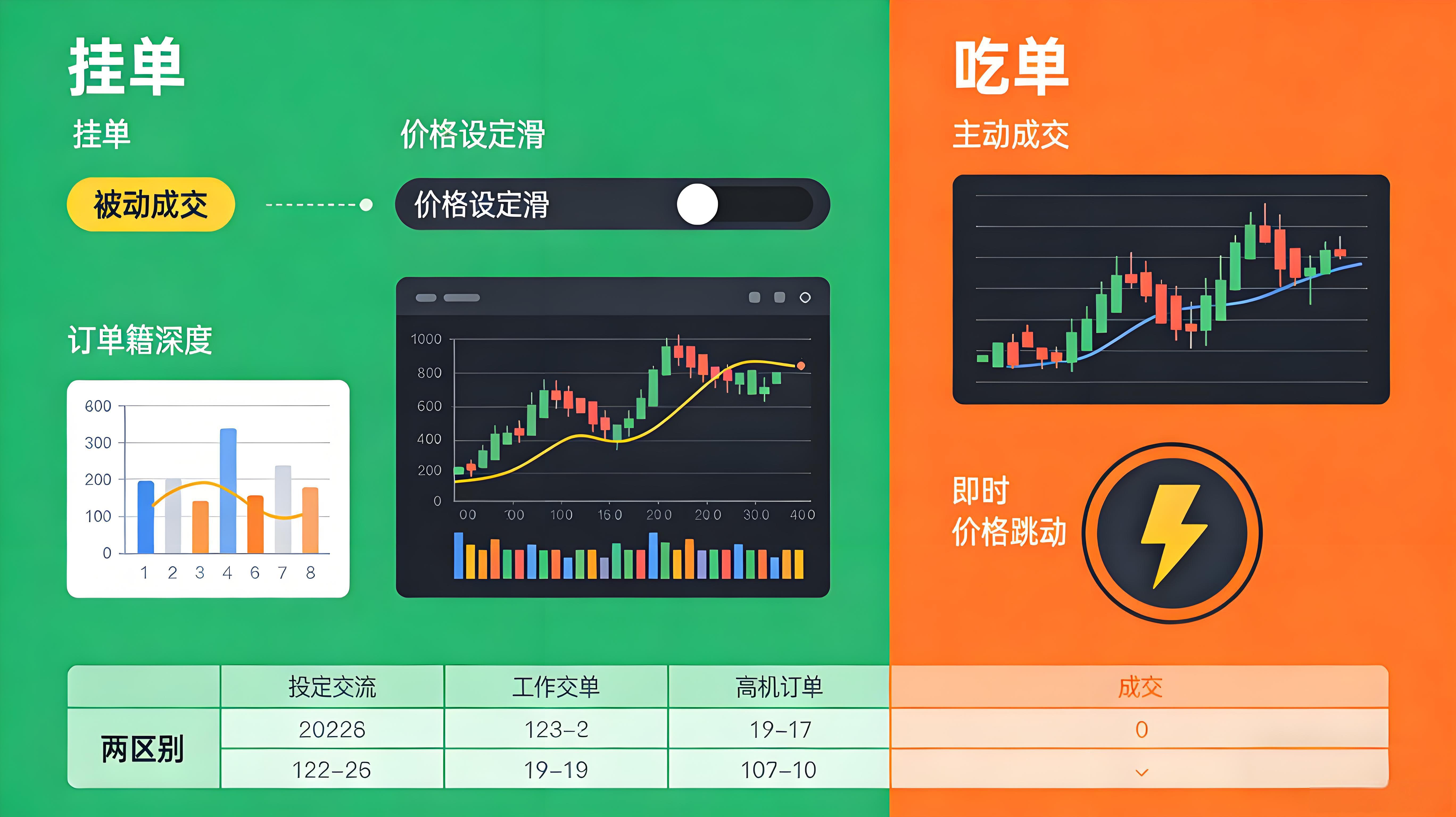 OKX挂单和吃单区别在哪里？