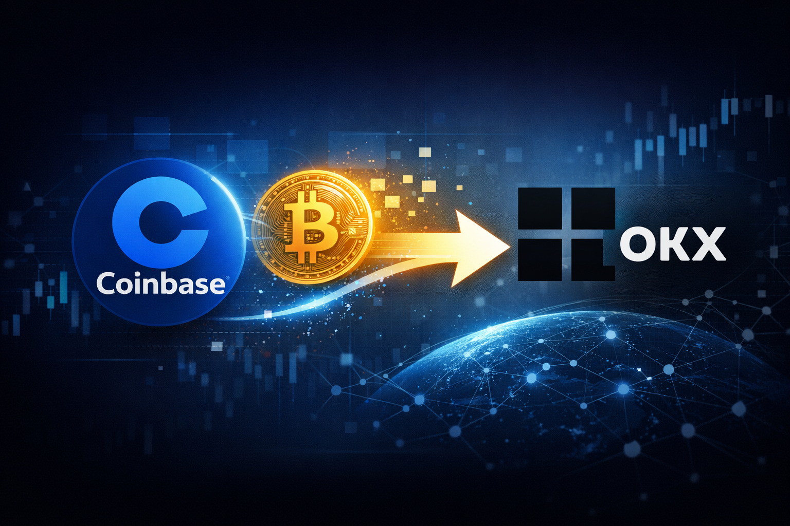 如何从Coinbase提币到OKX？