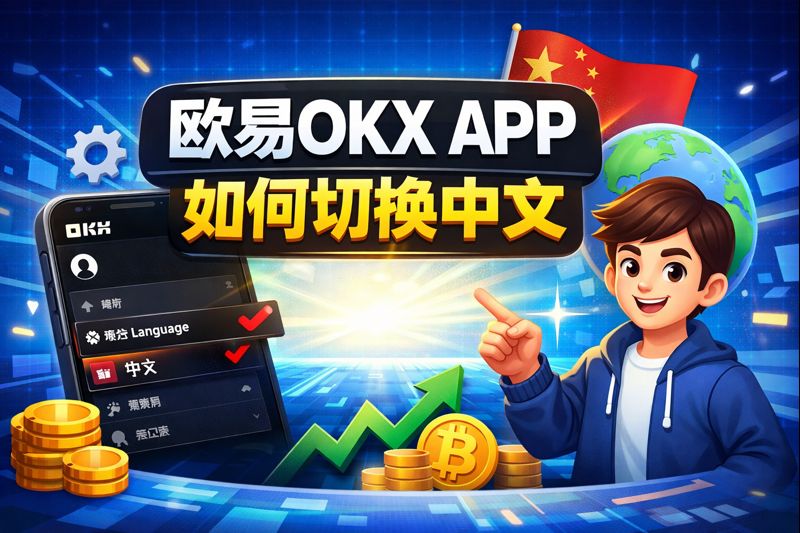 歐易OKX手機APP中文語言怎麼切換？