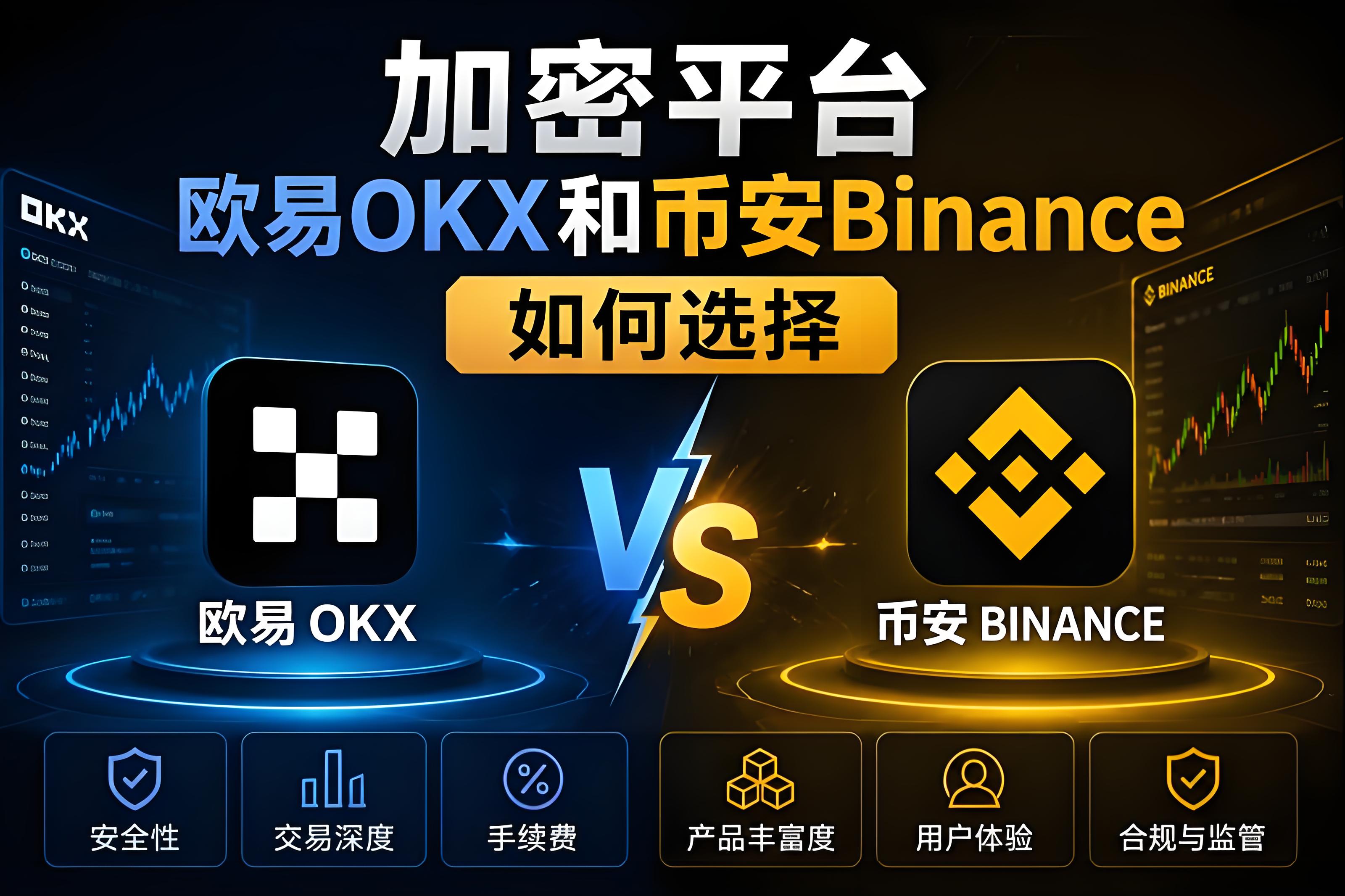 加密市場幣安與歐易，哪個更適合你？